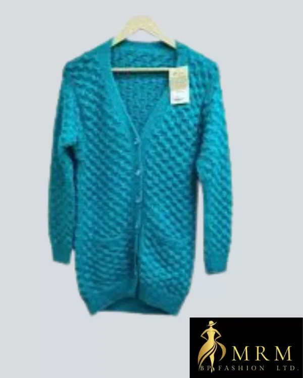 Women's V-Neck Knitted Cardigan